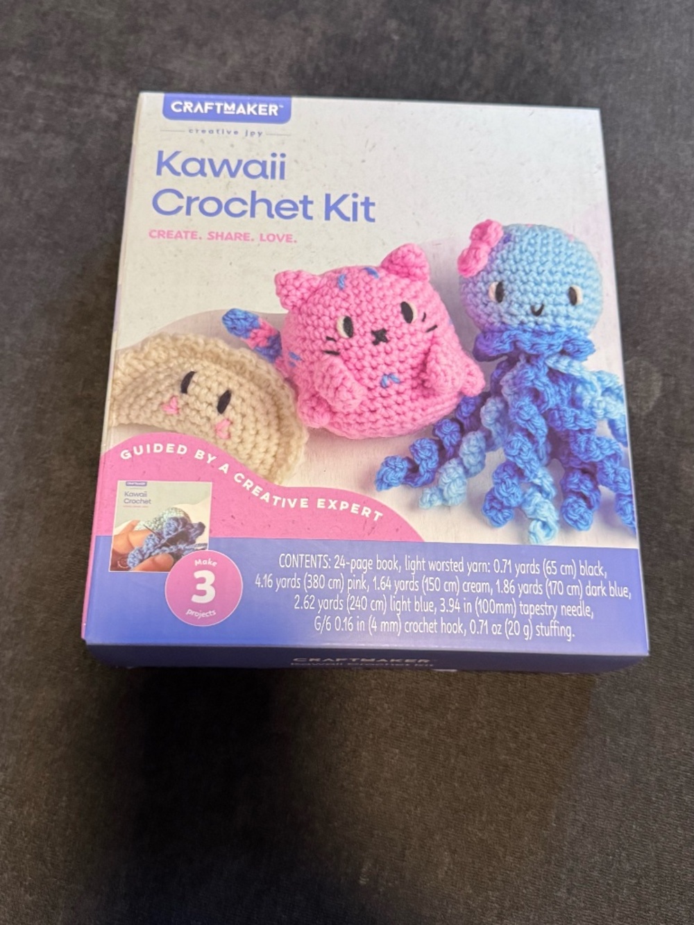 Craft Maker Kawaii Crochet Kit